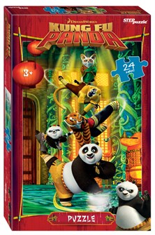 Мозаика puzzle maxi 24 Кунг-фу Панда (DreamWorks, Мульти) # 90056