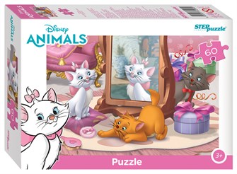 Мозаика puzzle 60 Зверята Дисней (Disney) # 81205