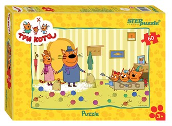 Мозаика puzzle 60 Три кота (АО СТС) # 81152