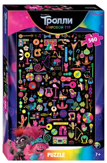 Мозаика puzzle 560 Trolls - 2 (DreamWorks) # 97078