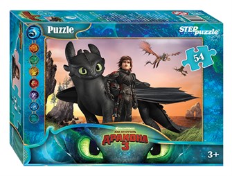 {{photo.Alt || photo.Description || 'Мозаика puzzle 54 Как приручить дракона - 3 (DreamWorks)'}}