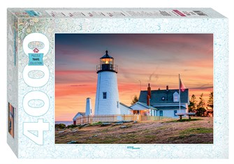 Мозаика puzzle 4000 США. Маяк на Пемаквид Пойнт # 85412