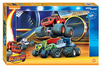 Мозаика puzzle 360 Вспыш и чудо-машинки (Никелодеон) # 96066