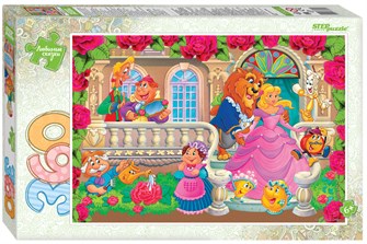 Мозаика puzzle 360 Красавица и Чудовище (Любимые сказки) # 73072