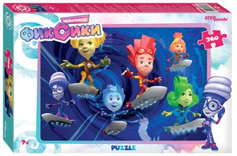 Мозаика puzzle 360 Фиксики (Аэроплан) # 96106