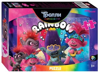 Мозаика puzzle 35 Trolls - 2 (DreamWorks) # 91190