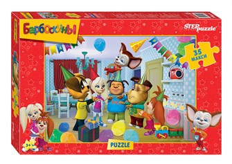 Мозаика puzzle 35 MAXI Барбоскины (Мельница) # 91216
