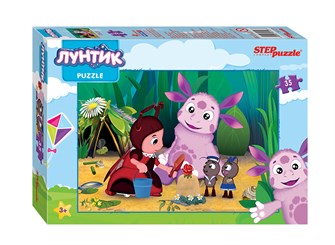 Мозаика puzzle 35 Лунтик (Мельница) # 91127