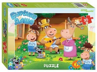 Мозаика puzzle 35 Буренка Даша (Riki) # 91180