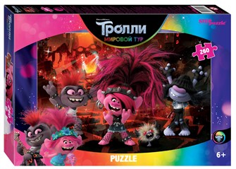 Мозаика puzzle 260 Trolls - 2 (DreamWorks) # 95100