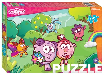 Мозаика puzzle 260 Смешарики (Мармелад Медиа) # 95107