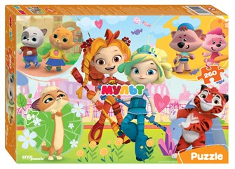 Мозаика puzzle 260 Сказочный патруль и др. Мульт (0+ Медиа) # 95112