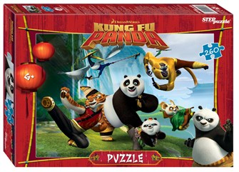 Мозаика puzzle 260 Кунг-фу Панда (DreamWorks, Мульти) # 95093