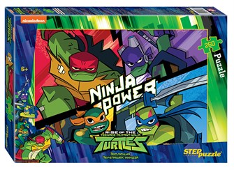 Мозаика puzzle 260 Черепашки Ниндзя (Никелодеон) # 95086