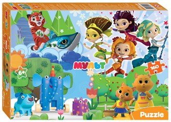Мозаика puzzle 160 Сказочный патруль и др. Мульт (0+ Медиа) # 94124