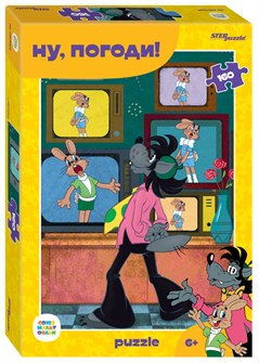 Мозаика puzzle 160 Ну, погоди! (С/м) # 72072