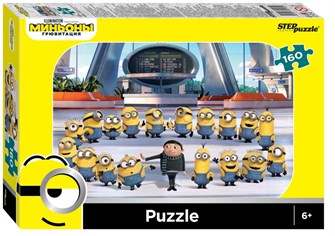 Мозаика puzzle 160 Миньоны. Грювитация (Universal) # 94105