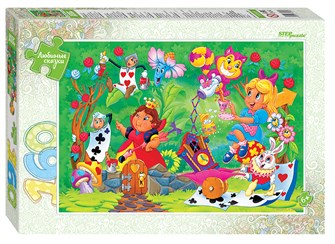 Мозаика puzzle 160 Алиса  в стране чудес (Любимые сказки) # 72069