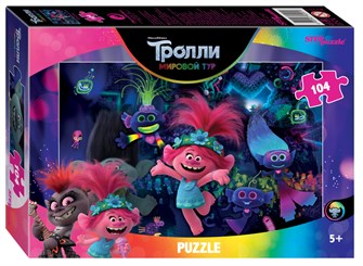 Мозаика puzzle 104 Trolls - 2 (Dreamworks) # 82201