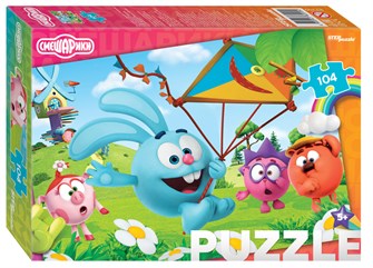 Мозаика puzzle 104 Смешарики (Мармелад Медиа) # 82209