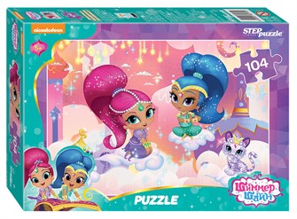 Мозаика puzzle 104 Шиммер и Шайн (Никелодеон) # 82175