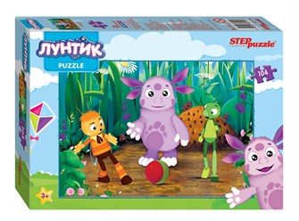 Мозаика puzzle 104 Лунтик (Мельница) # 82129