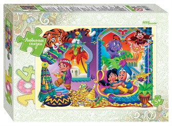 Мозаика puzzle 104 Аладдин (Любимые сказки) # 82031