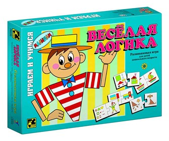Игра Веселая логика детская настольная # 76035