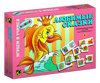 Игра Любимые сказки детская настольная # 76038
