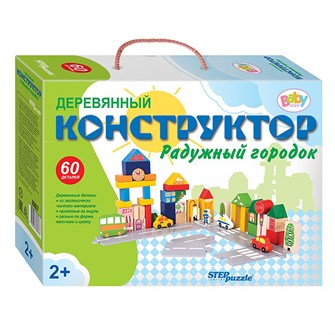 {{photo.Alt || photo.Description || 'Развивающая игра &quot;Радужный городок&quot; (Деревянный конструктор) (Baby Step)'}}