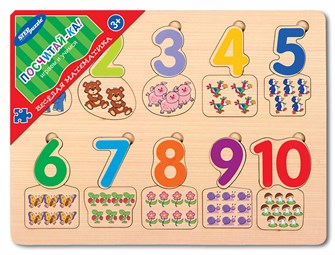 Игра из дерева Весёлая математика. Посчитай-ка! # 89206