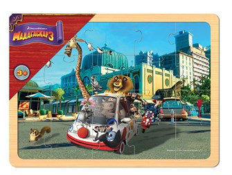Игра из дерева Мадагаскар 3 (DreamWorks, Мульти) # 89148