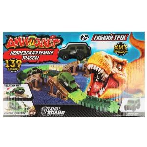 {{photo.Alt || photo.Description || 'Трек гибкий динозавр,  на бат., кор.43*28*7,2см ТЕХНОДРАЙВ'}}