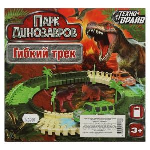 {{photo.Alt || photo.Description || 'Трек гибкий ПАРК динозавров на бат.кор.19*17,5*7см ТЕХНОДРАЙВ'}}