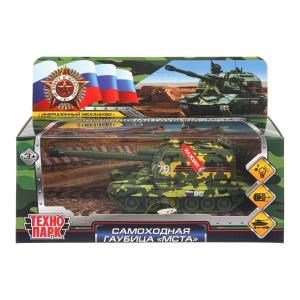 {{photo.Alt || photo.Description || 'Модель металл свет-звук МСТА-ГАУБИЦА 12 см, вращ.баш, инерц, камуф, кор. Технопарк'}}