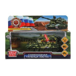 {{photo.Alt || photo.Description || 'Модель металл свет-звук МСТА-ГАУБИЦА 12 см, вращ.баш, инерц, камуф, кор. Технопарк'}}