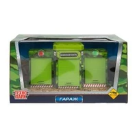 Игрушка пластик ворота+1 машинка, ВОЕННАЯ,кор. Технопарк GATE-24-1XCAR-MIL