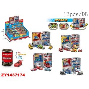 Парковка с машинками и аксесс., в ассорт. в тубе ZY1437174