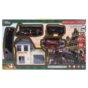 {{photo.Alt || photo.Description || 'Железная дорога на бат. красная стрела свет, длина 251см, кор.41,5*25*4,3см ТЕХНОДРАЙВ'}}