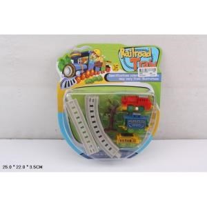 Железная дорога мультяшная 5599 на карт. R956-H10003