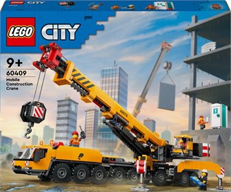 Конструктор LEGO City Жёлтый движущийся журавль 60409 140450943