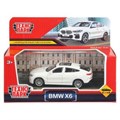 Машина металл BMW X6  длина 10,5 см, инерц, белый, в кор. X6-11-WH