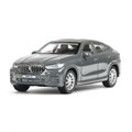 Машина металл BMW X6  длина 10,5 см, инерц, мокрый асфальт, в кор. X6-11-GY