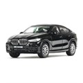 Машина металл BMW X6  длина 10,5 см, инерц, черный, в кор. X6-11-BK