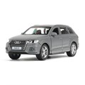 Машина металл AUDI Q7 МАТОВЫЙ длина 12 см, двер, багаж, инерц, серый, кор. Технопарк Q7-12MAT-GY (72)