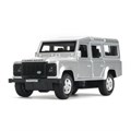 Машина металл LAND ROVER DEFENDER 12 см, двер, баг, инерц, серебристый, кор. Технопарк DEFENDER-SL (72)