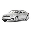 Машина металл KIA OPTIMA длина 12 см, двери, багаж, инерц, серебристый, кор. Технопарк OPTIMA-12-SR (72)