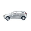 Машина металл LADA XRAY длина 12 см, двери, багаж, инерц, серебристый, кор. Технопарк XRAY-SL (72)