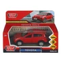 Машина металл TOYOTA RAV4 длина 12 см, двери, багажн, инерц, красный, кор. Технопарк RAV4-RD (72)