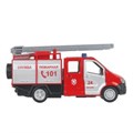 Машина металл ГАЗЕЛЬ NEXT ПОЖАРНАЯ длина 15 см, двери, инерц, красный, кор. Технопарк NEXTFIR-15FIR-RD (64)